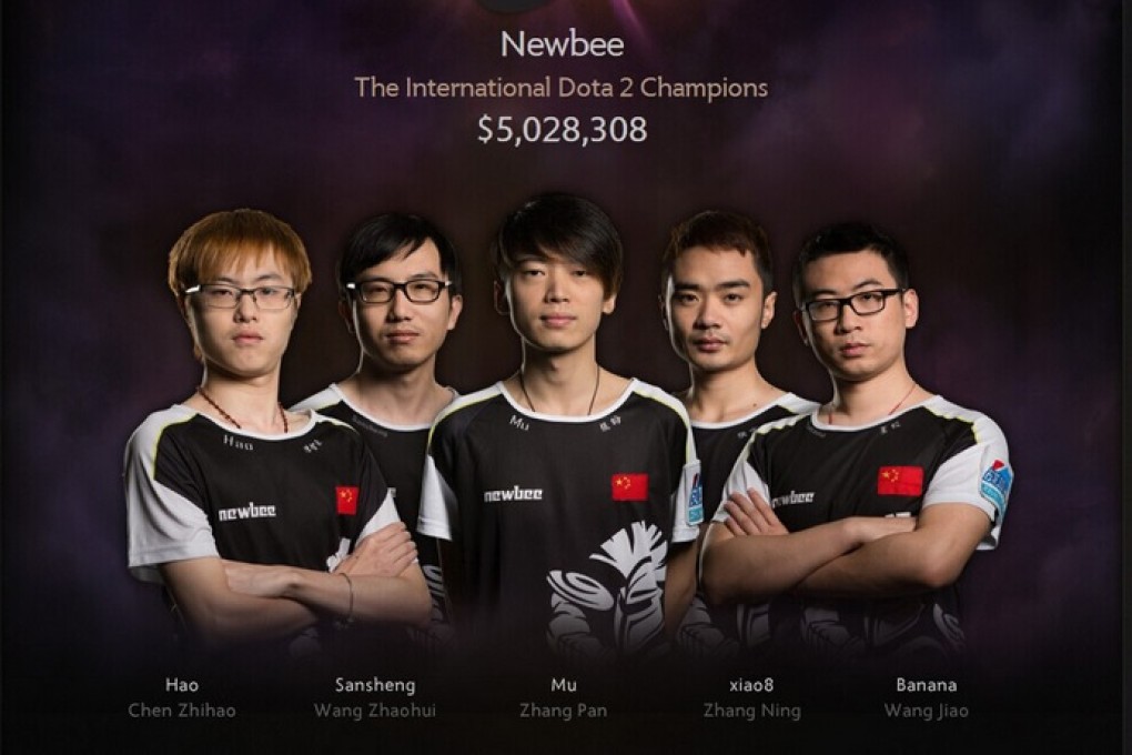 Chinese gamers win US$5m top prize in international video game tournament