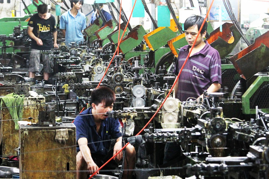 One of the manufacturing plants in Dongguan. The city's police recorded 893 cases of sudden unexplained nocturnal death syndrome from January 2001 to October last year. Photo: May Tse