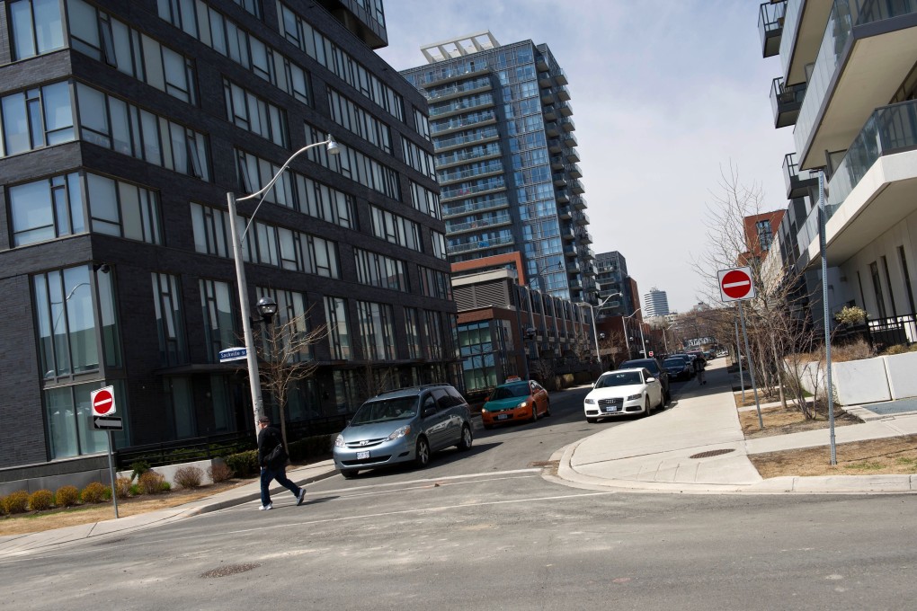 Condominiums along Sackville Street in Toronto. Photo: Bloomberg
