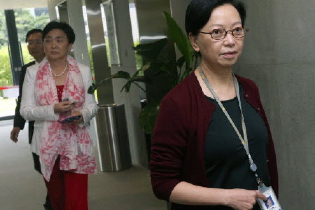 Cyd Ho Sau-lan (right), of the Labour Party, said the idea of letting the public put forward candidates in the 2017 election could be negotiable. Photo: David Wong