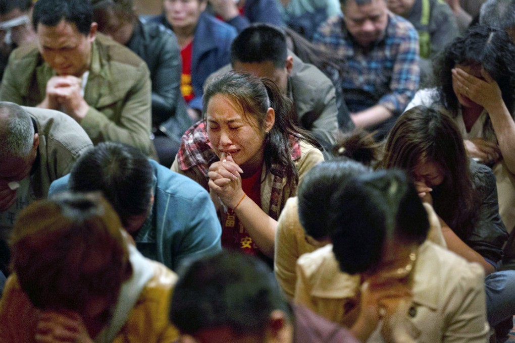 Relatives of passengers on missing flight MH370 are still waiting for news about what has happened to the Malaysia Airlines aircraft. Photo: AP