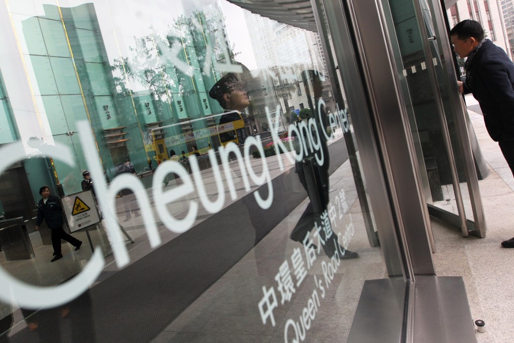 The Cheung Kong Centre, home to Cheung Kong Infrastructure Holdings. Photo: Sam Tsang