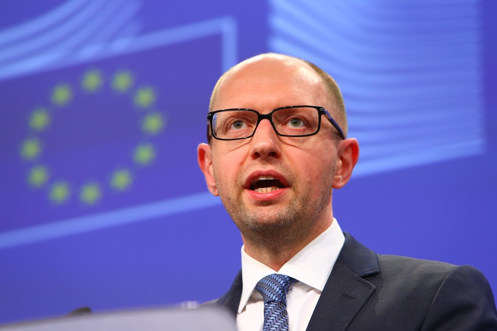 Prime Minister Arseny Yatsenyuk.