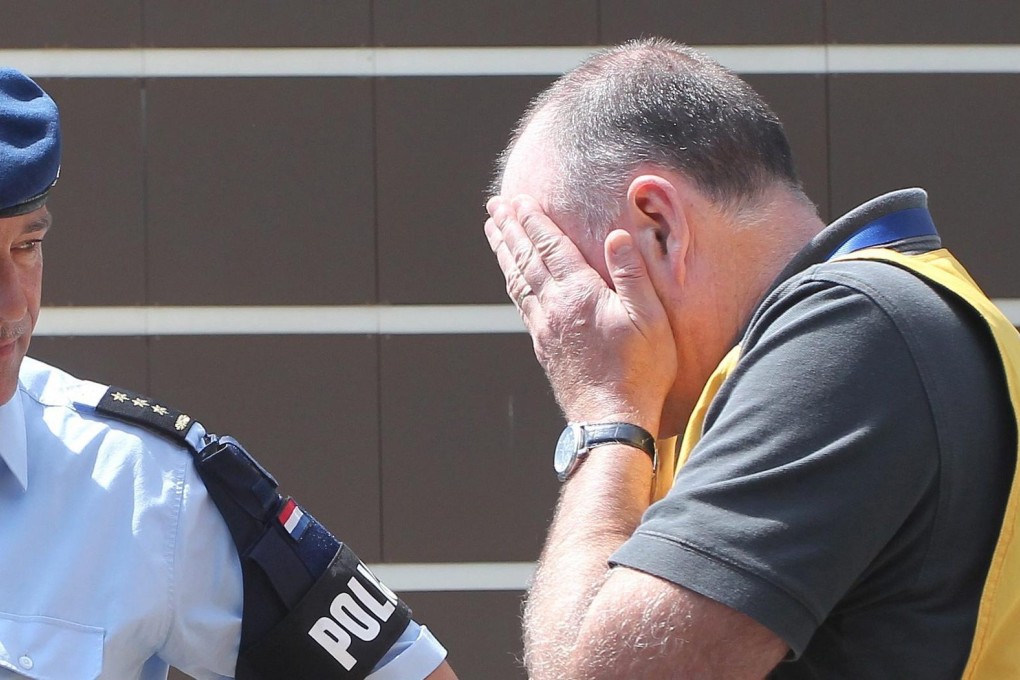 Members of the Dutch and Australian investigation teams (above) tried to reach the crash site but were forced back to Donetsk for "security reasons". Photo: EPA
