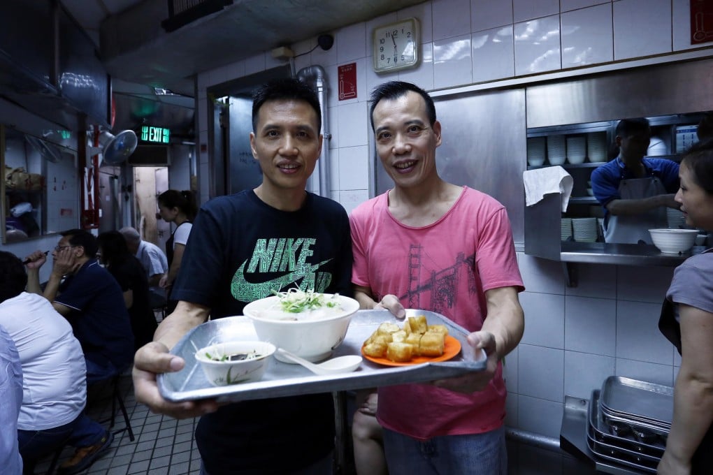 Brothers and owners of Sang Kee, Au Chun-hoi (left) and Au Chun-kong. Photos: Jonathan Wong
