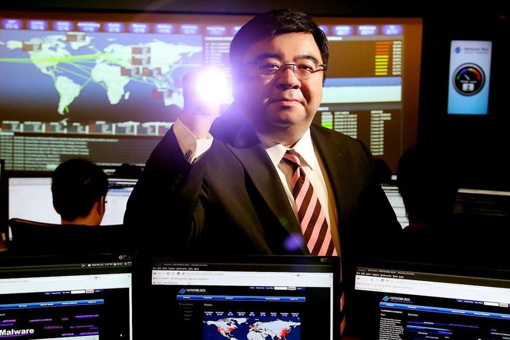 Michael Gazeley, managing director of Network Box Corp