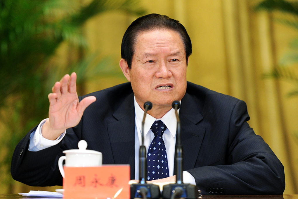 Former security chief Zhou Yongkang is being probed for "serious disciplinary violations" - a euphemism for corruption. Photo: Xinhua