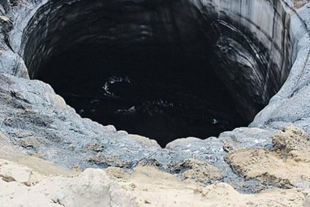 The origin of the giant holes is still unknown. Photo: SCMP Pictures