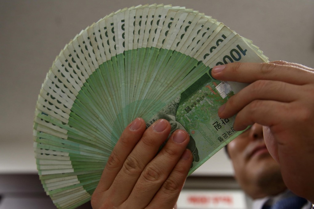 With only 0.3 per cent of trade payments settled in yuan, the won-yuan market has the potential to grow rapidly. Photo: Bloomberg