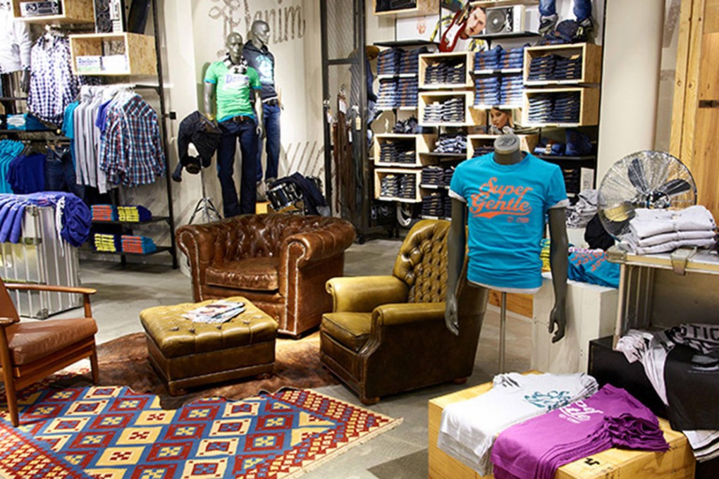 Retail display at a Tom Tailor store in Germany. Fosun will help market the brand to more Chinese consumers. Photo: SCMP Pictures