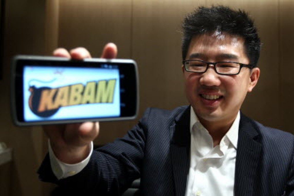 Kabam chief Kevin Chou says the Alibaba deal will help its games make an impact in China and the rest of Asia. Photo: Jonathan Wong