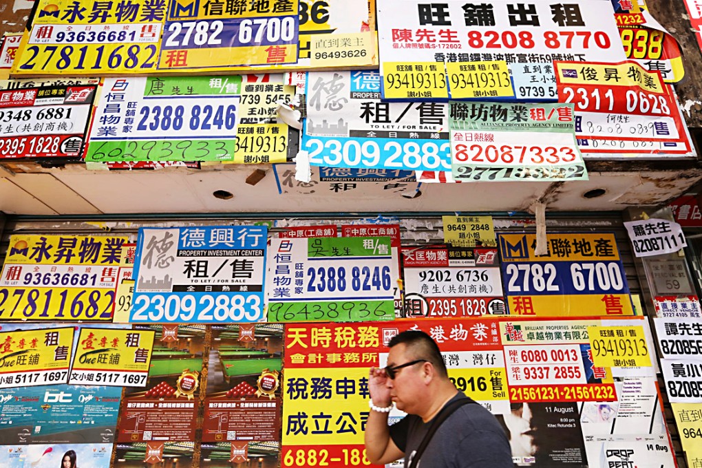 Some restaurants were forced to move to upper floors as high-end retailers took over street-level premises. Photo: Sam Tsang
