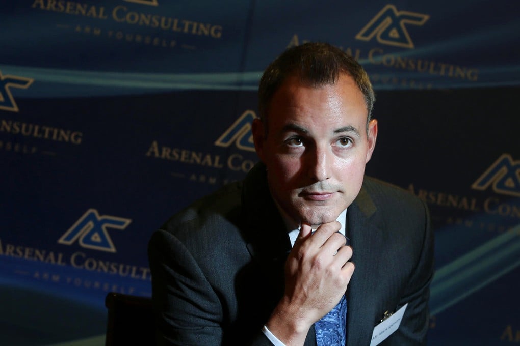 Mark Spencer, who has 15 years' experience in the industry, said most of his work was subject to strict confidentiality clauses but two cases, both in Turkey, had been made public. Photo: Felix Wong