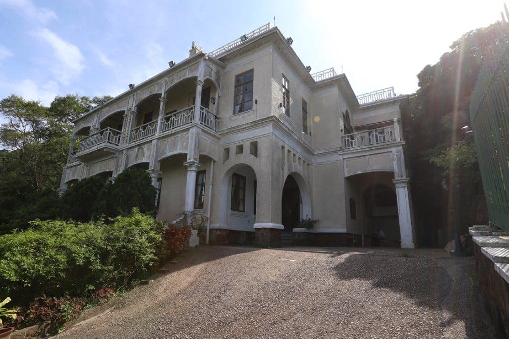 The historic mansion at 27 Lugard Road. Photo: K. Y. Cheng