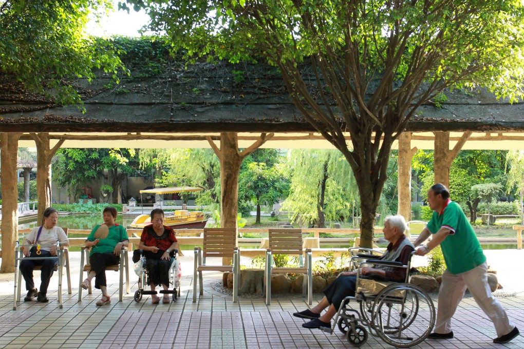 The Kornlake Villa Resort in Dongguan offers luxury set amid 27 hectares, yet many residents have returned to Hong Kong for cheaper and better medical services. Photo: Dickson Lee