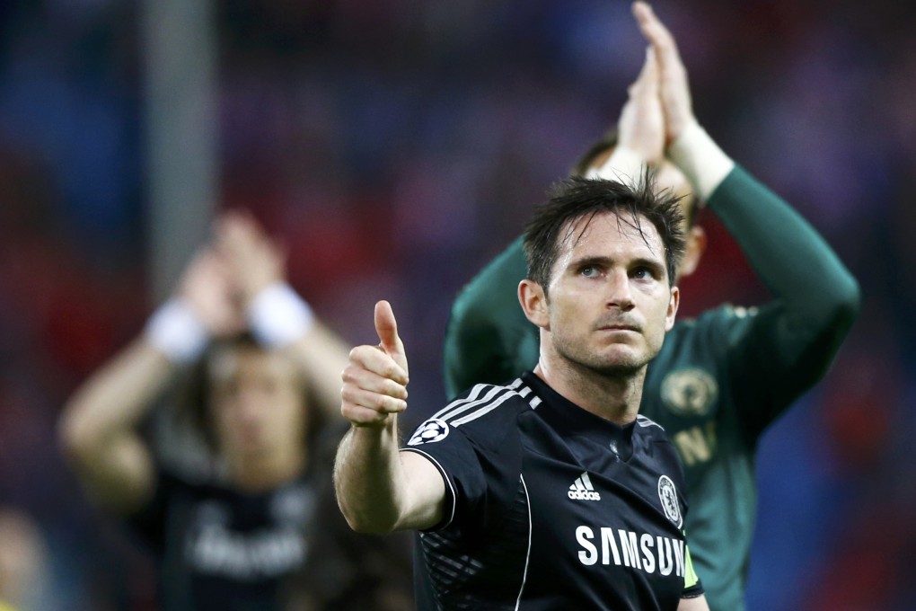 Ex-Chelsea star Frank Lampard is returning to the English Premier League, playing for Manchester City. Photo: Reuters