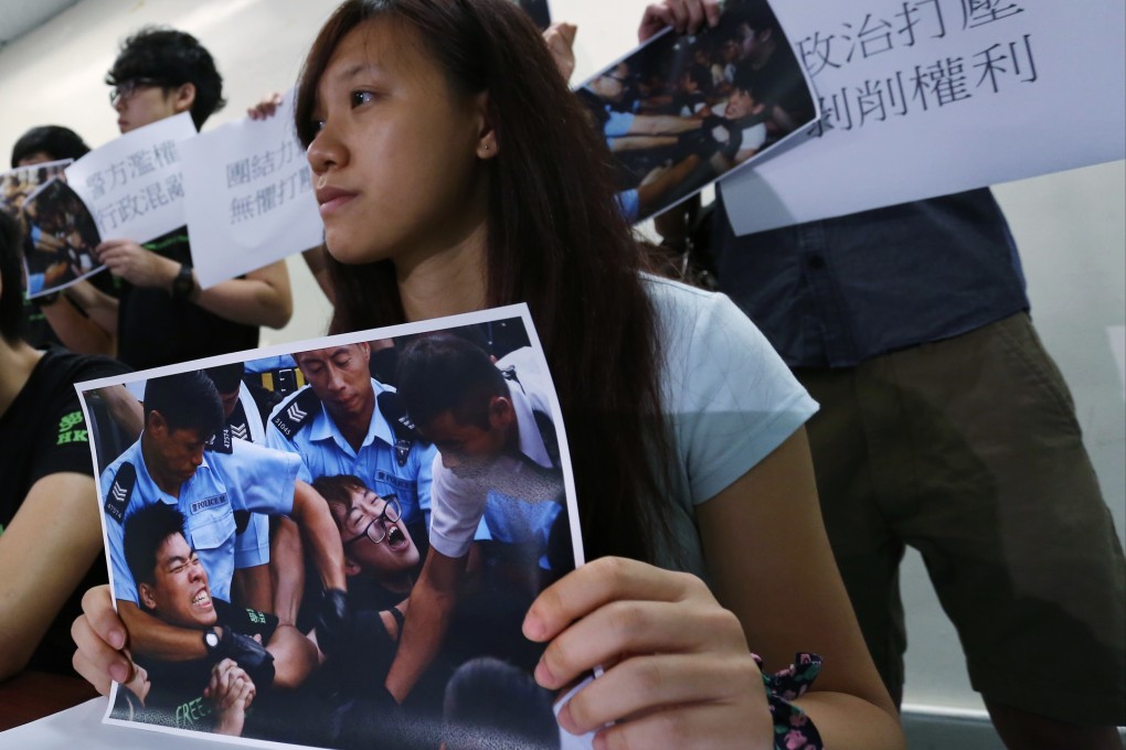Concern over police treatment of protesters is mounting. Photo: Jonathan Wong