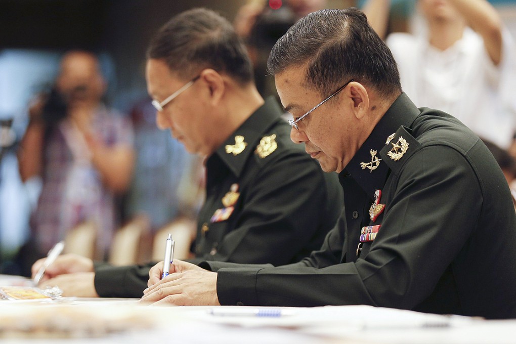 Thailand's junta named a majority of active and retired members of the security forces to an interim National Legislative Assembly of 200 people. Photo: Reuters