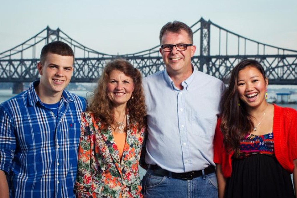 Kevin and Julia Dawn Garratt with their son Peter and daughter Hannah. Photo: Handout