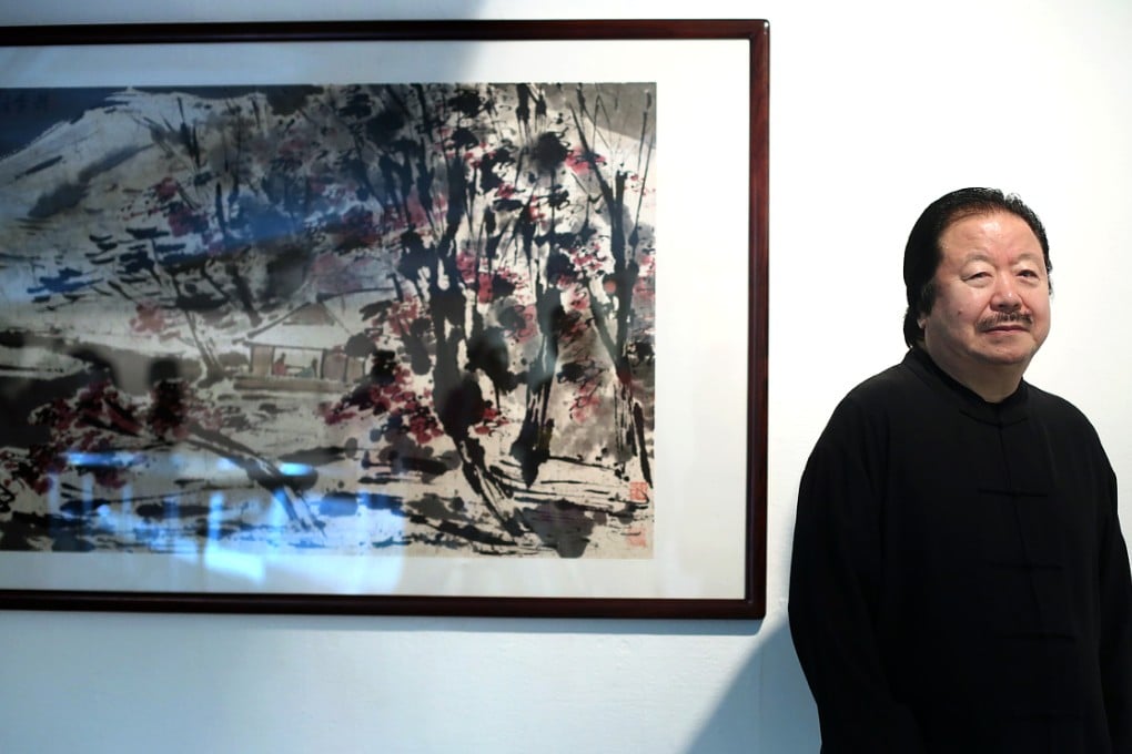 Chinese ink painter Cui Ruzhuo says he wants to have more exposure in Hong Kong. Photo: Sam Tsang