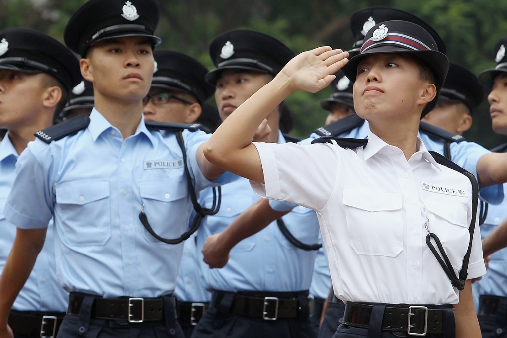 The four unions representing the 28,000-strong force made their submission on Friday. Photo: Edward Wong