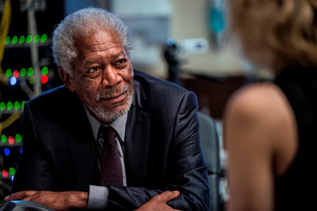 Morgan Freeman in Lucy.