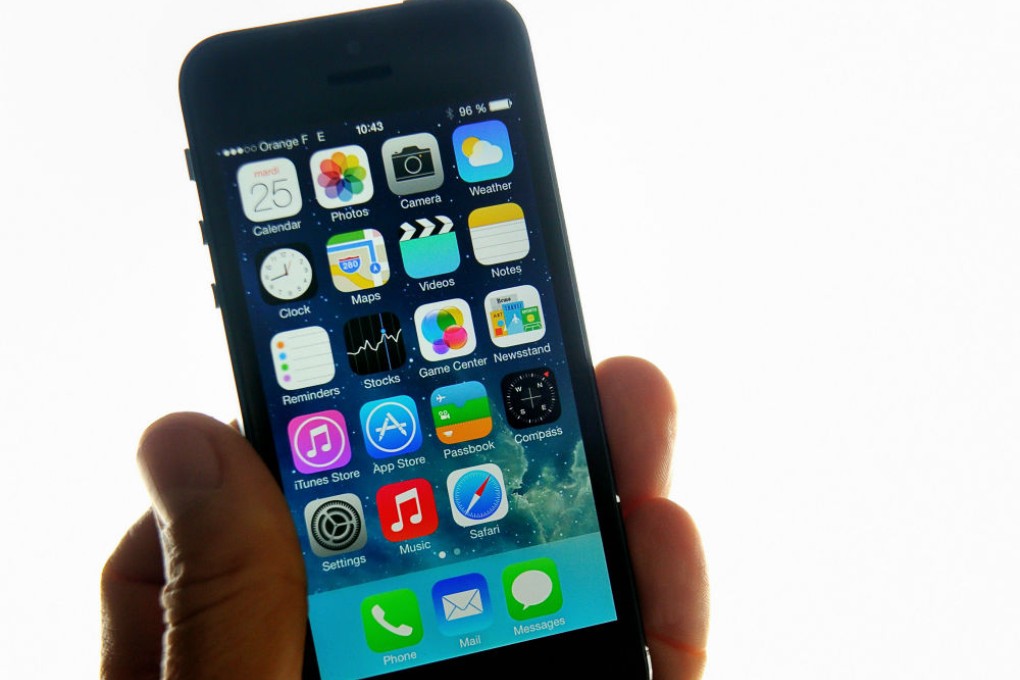 Apple sold some 35 million iPhones in the past quarter, lifted by growth in China, but its share of the smartphone market has been shrinking globally. Photo: AFP