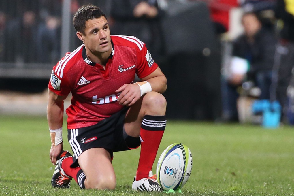 Crusaders fly-half Dan Carter is expected to miss the first two games of the Rugby Championship for the All Blacks after fracturing his lower right leg during last Saturday’s Super Rugby final against the Waratahs. Photo: AFP