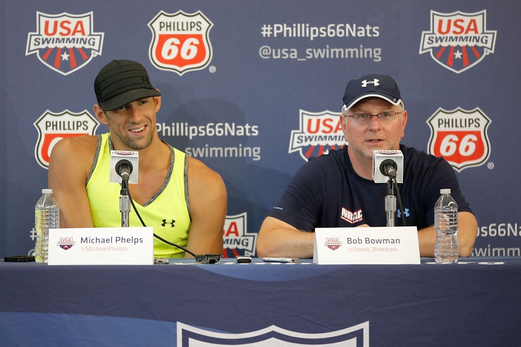Michael Phelps and coach Bob Bowman say this week's US national championships will be a good barometer for the 18-times Olympic gold medallist. Photo: AFP