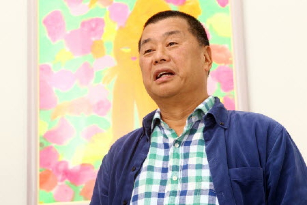 Jimmy Lai, chairman of Next Media. Photo: SCMP Pictures