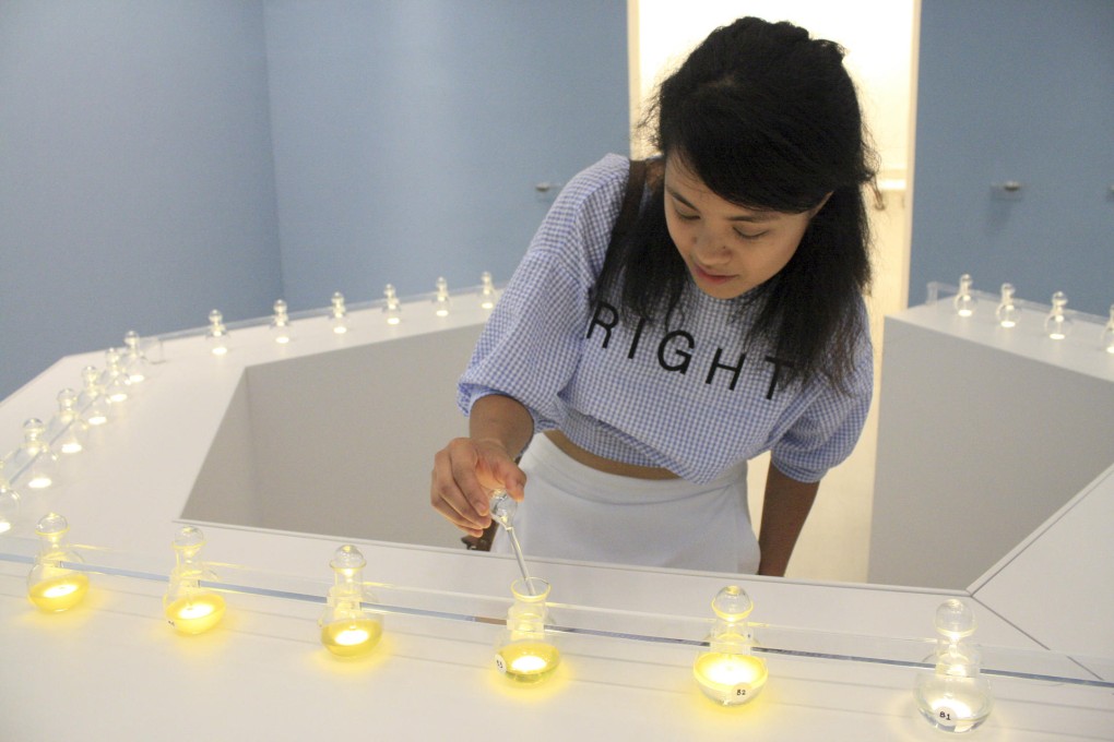 Christina Poblador and her scent art, There is a Tree in the Heart of Death.