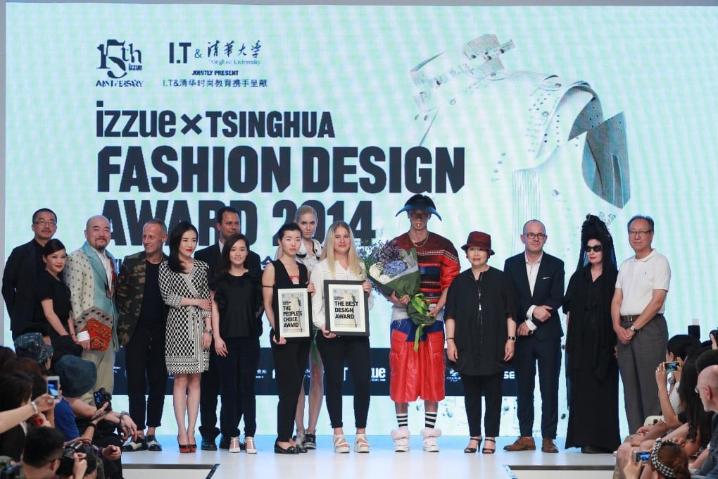 Award judges, winners and models.