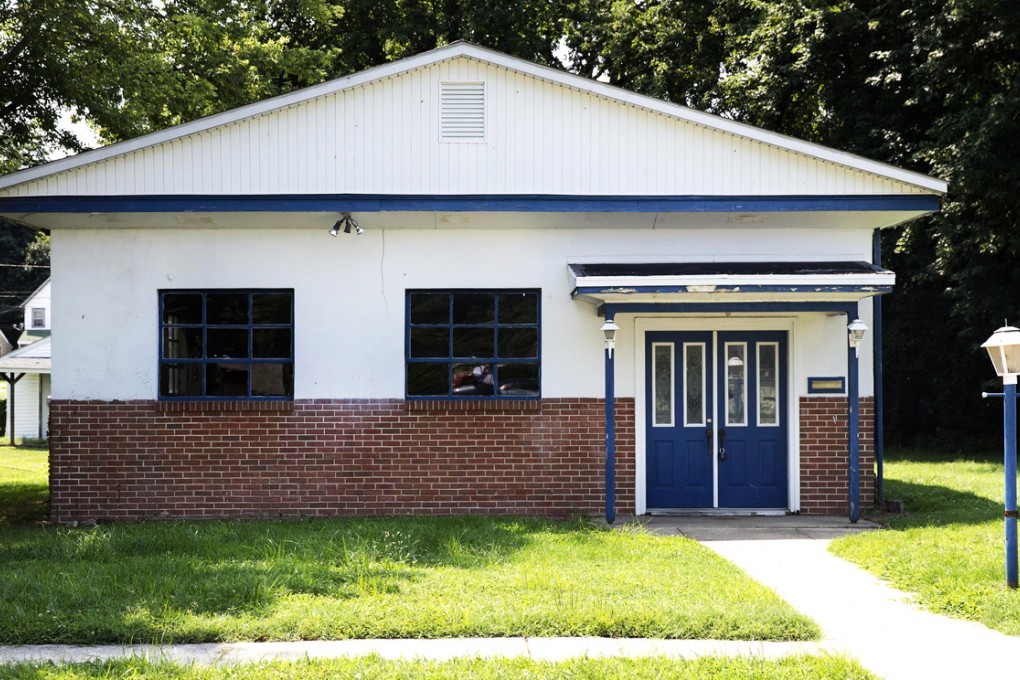 The remains were found at this Delaware house. Photo: AP