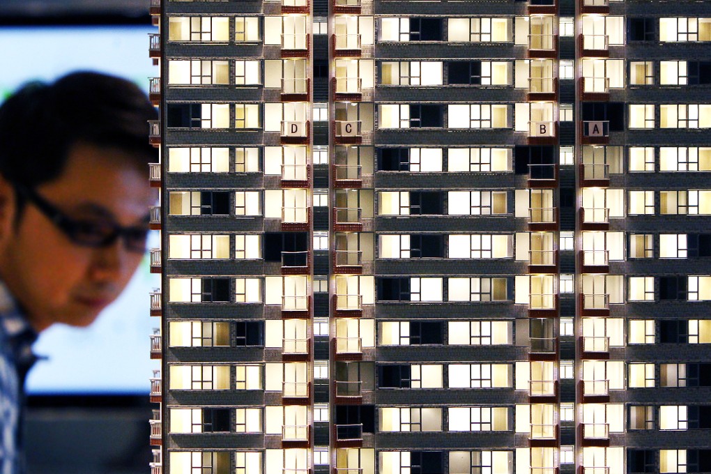 The monthly price index of private housing climbed 2.6 percentage points from the previous record. Photo: Felix Wong