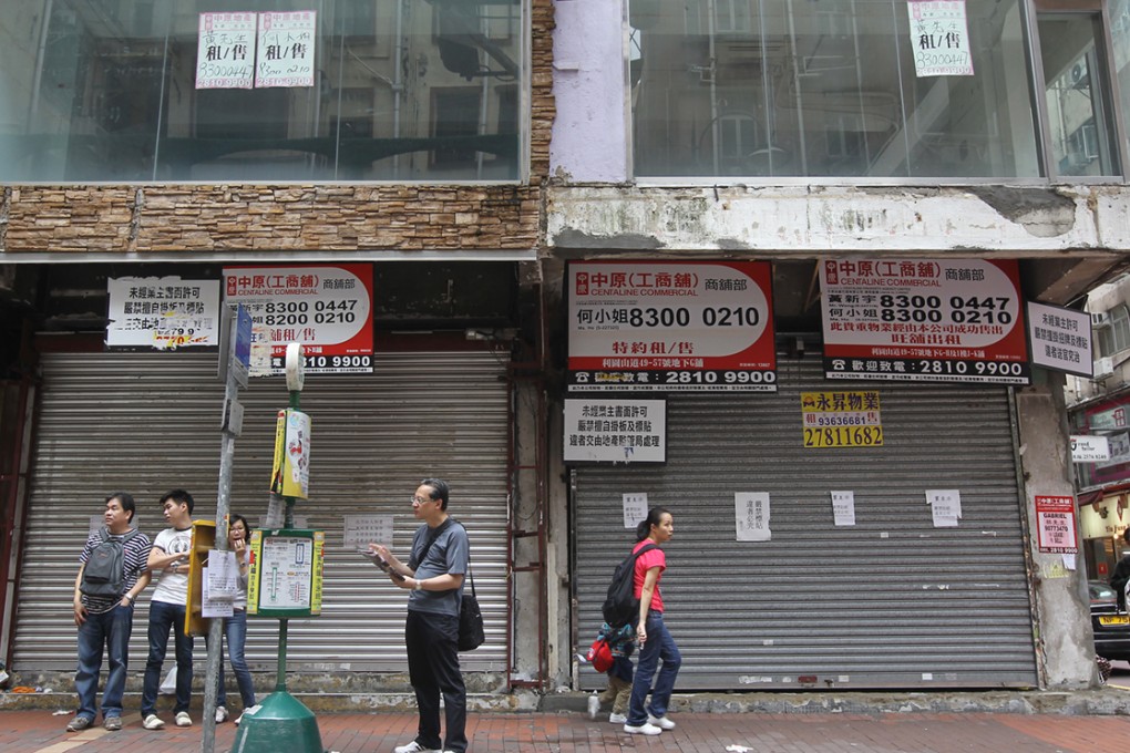 What is squeezing Hong Kong business is the rents that keep going up without control.