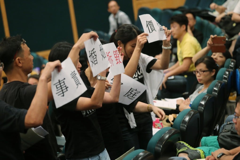 Family values advocates object to proposals to widen the legal definition of marital status. Photo: David Wong
