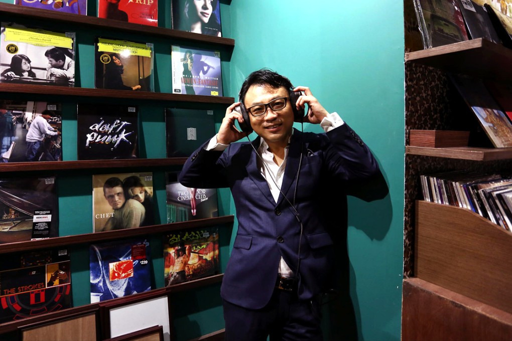 Kelvin Wu sees HMV as a place for music and movie lovers to talk entertainment. Photo: Jonathan Wong