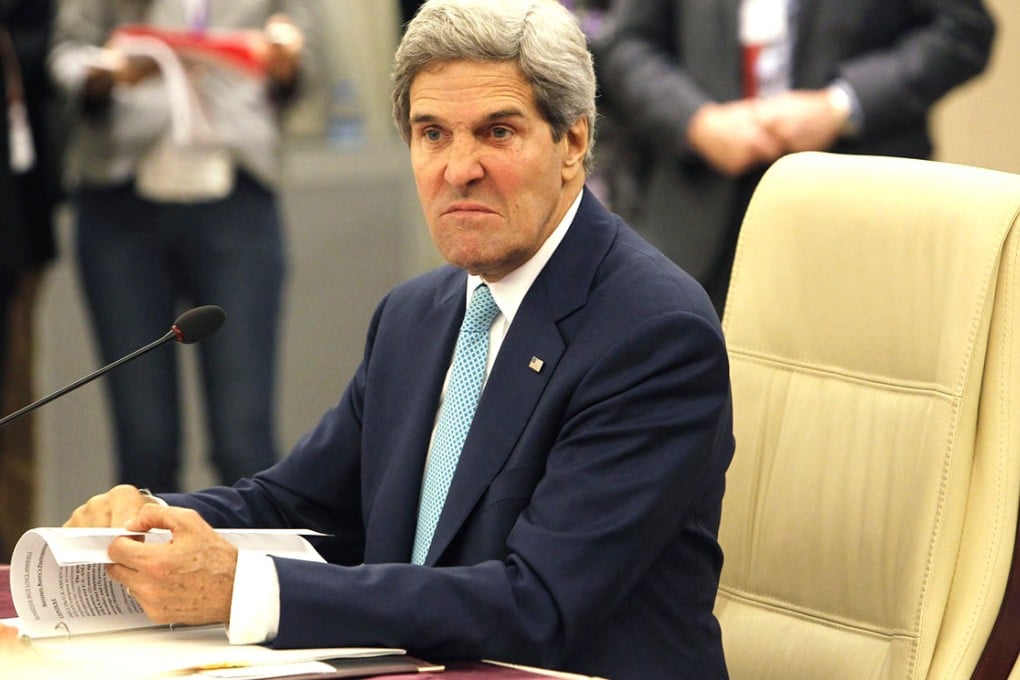 US secretary of state John Kerry warns Myanmar that backsliding on human rights could slow easing of sanctions. Photo: Reuters