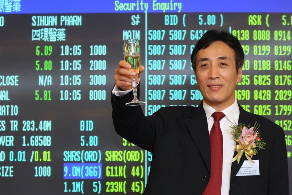 Che Fengsheng, chief executive of Sihuan Pharmaceutical Holdings Group.
