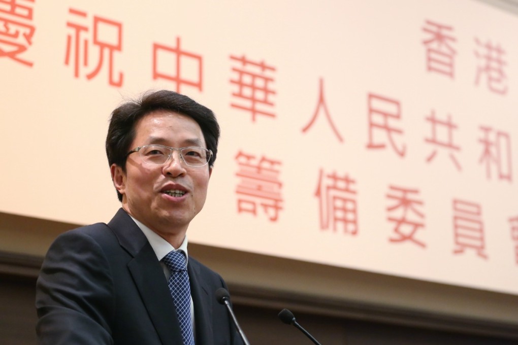 Zhang Xiaoming is the director of the central government's liaison office in Hong Kong. Photo: Felix Wong