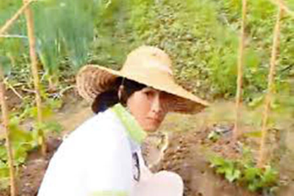 Working on the land.