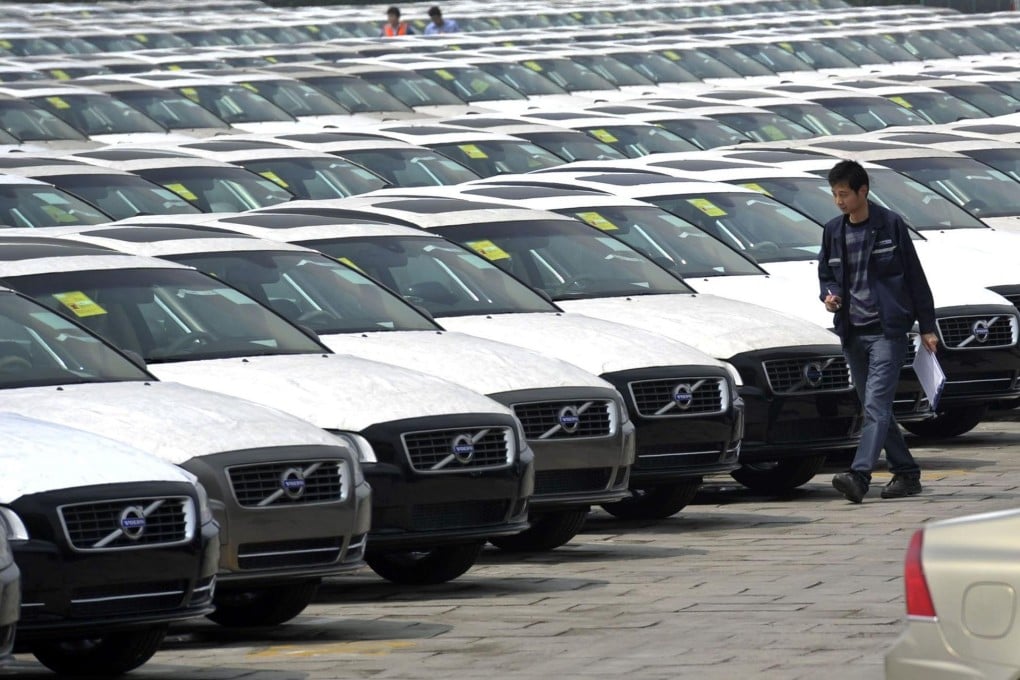 Volvo is one of the smaller foreign carmakers in mainland China's premium-vehicle segment, controlling a market share of just 5 per cent. Photo: Reuters