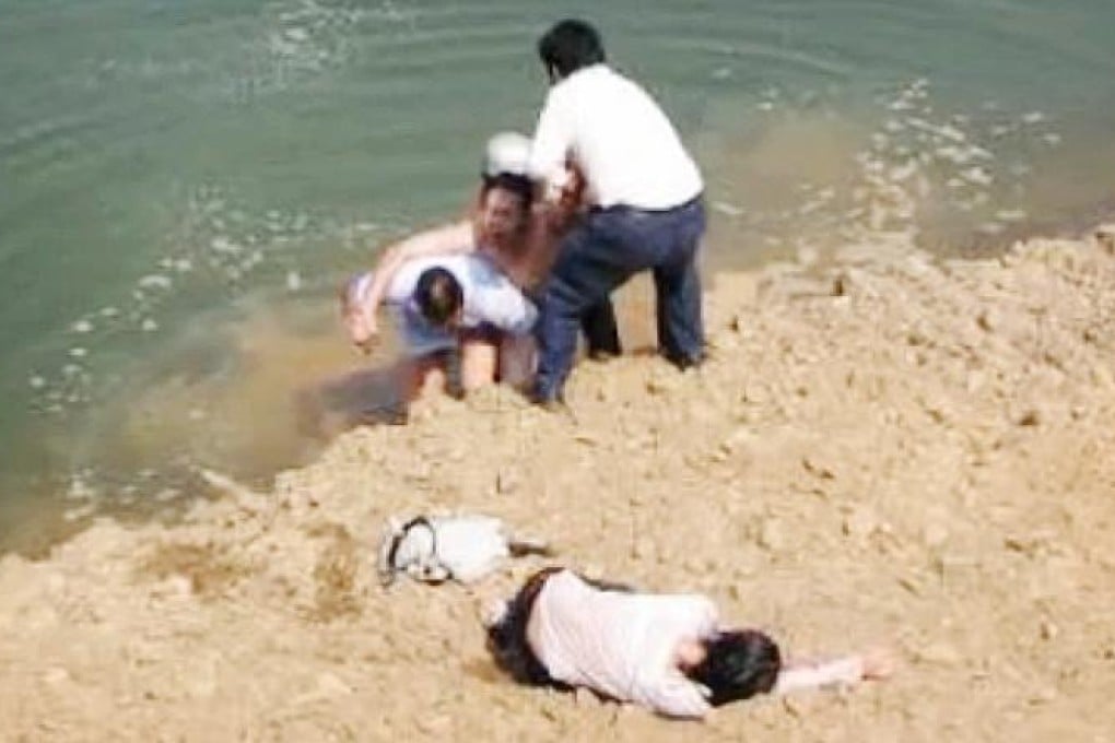 The young woman's body was recovered from the reservoir in Zengcheng city last October. Photo: SCMP Pictures