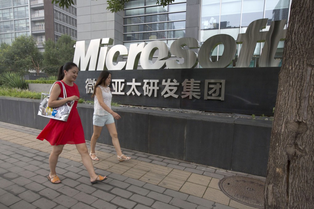 More than 90 per cent of PCs in China are running pre-8 versions of Windows. Photo: AP