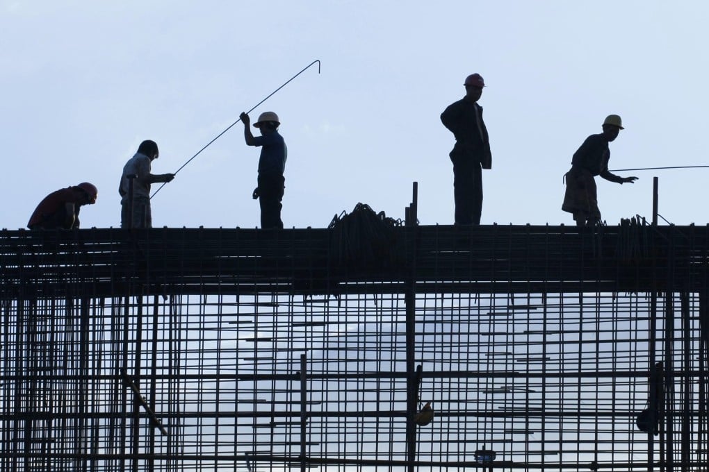 The construction boom has helped lift China State's revenue 23.9 per cent to HK$14.26 billion. Photo: Reuters