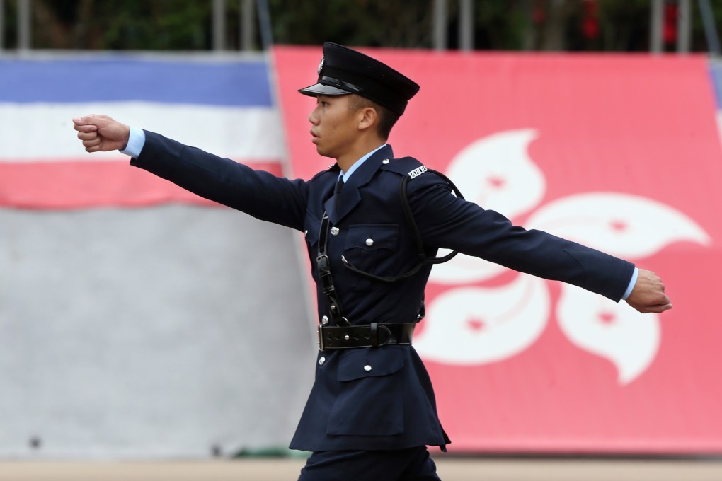 Many Hong Kong police officers have signed the petition against the Occupy Central pro-democracy movement in a personal capacity. Photo: Sam Tsang