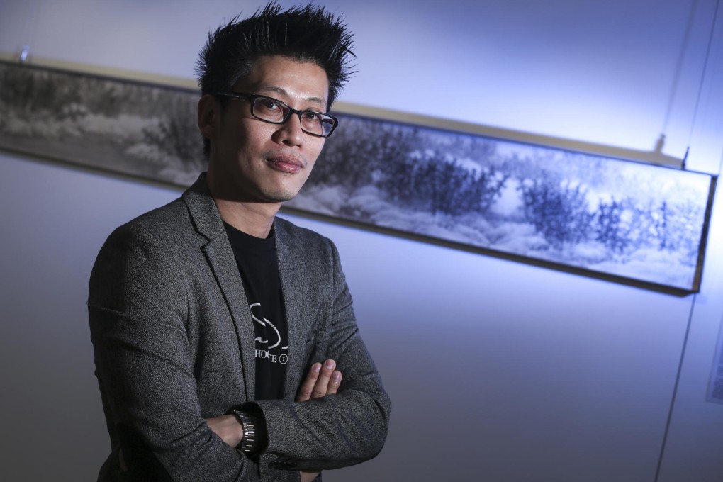 Koon Wai-bong has donated his Forestscape (above) to the SCMP Charity Art Auction to be held at the Grand Hyatt on September 3. Photo: Sam Tsang