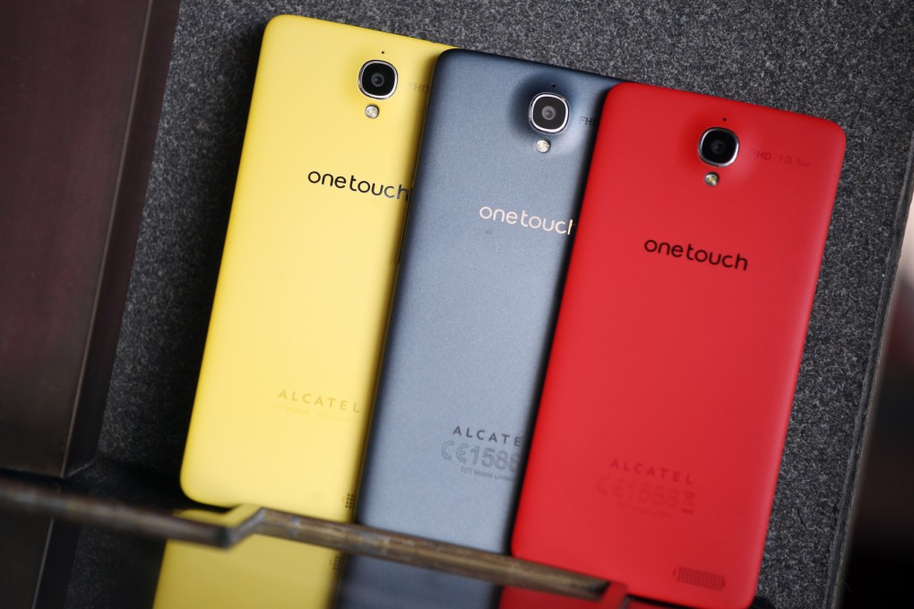 First-half sales volume of smartphones surged 220 per cent year on year to 15 million units, accounting for half TCL's total sales volume. Photo: Paul Yeung