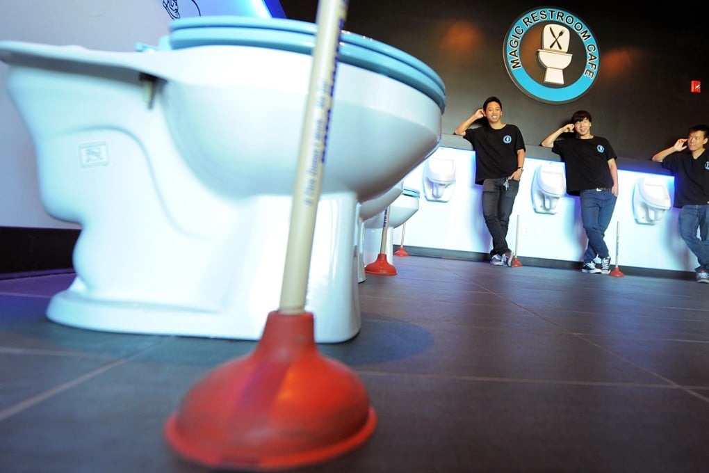 The Beijing Municipal Commission of City Administration and Environment launched the app in April to help people find public restrooms around the 5th Ring Road. Photo: AFP