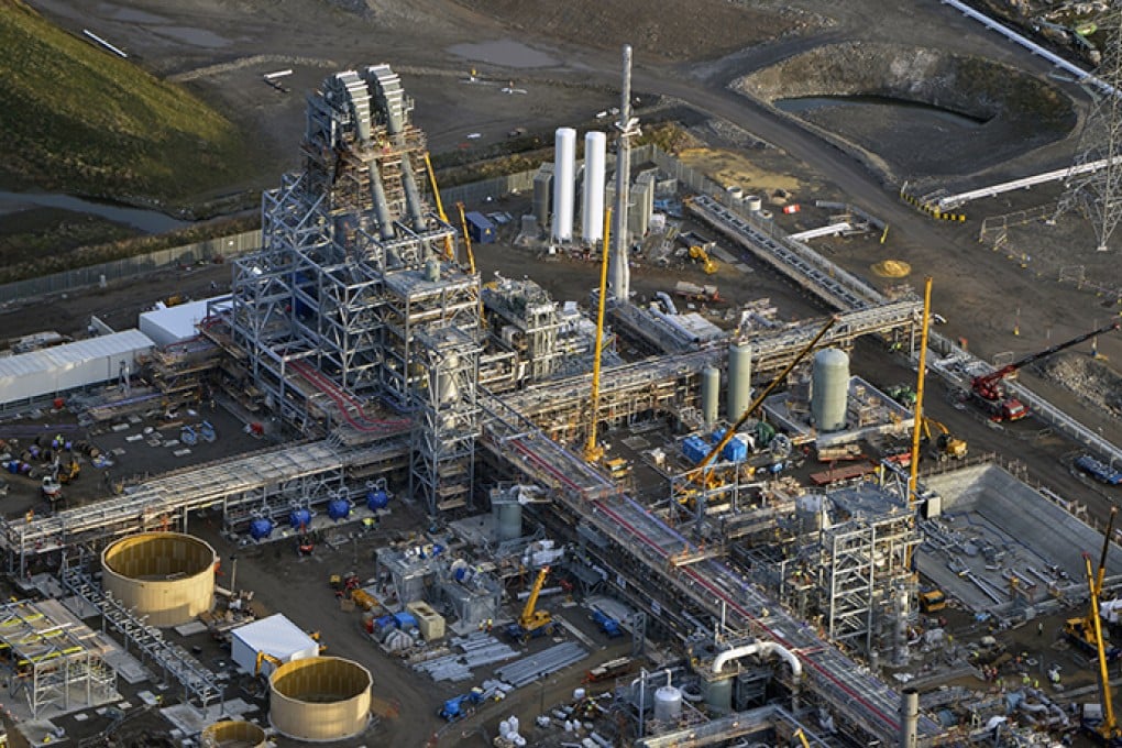 Plasma arc gasification plant in Teesside, UK.
